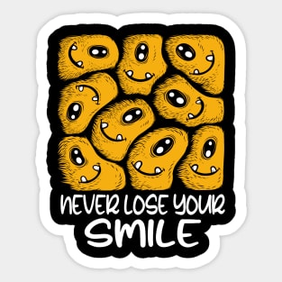 Never Lose Your Smile Sticker